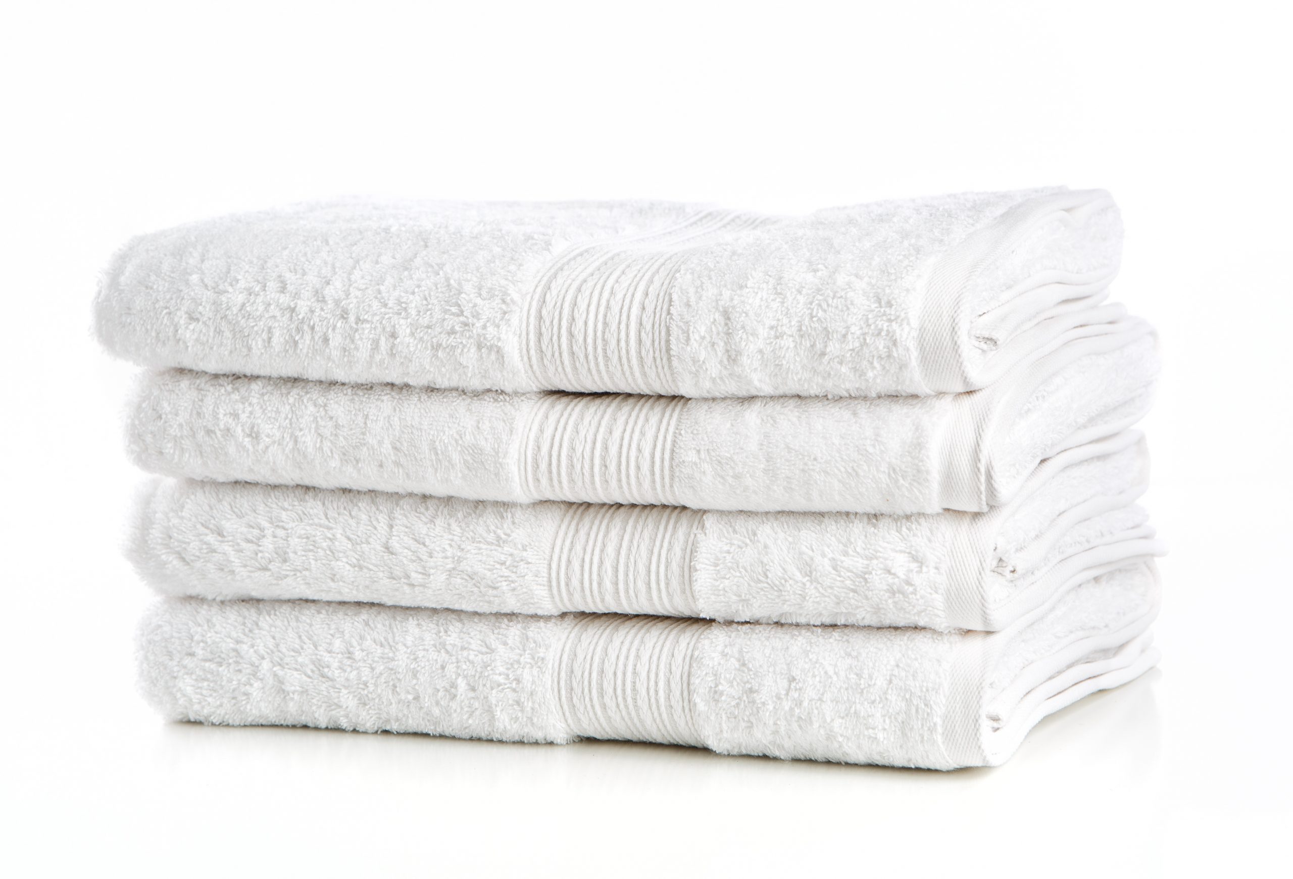 Bulk Spa White Washcloths Set of 24 Size 12 x 12 Thick Loop Pile
