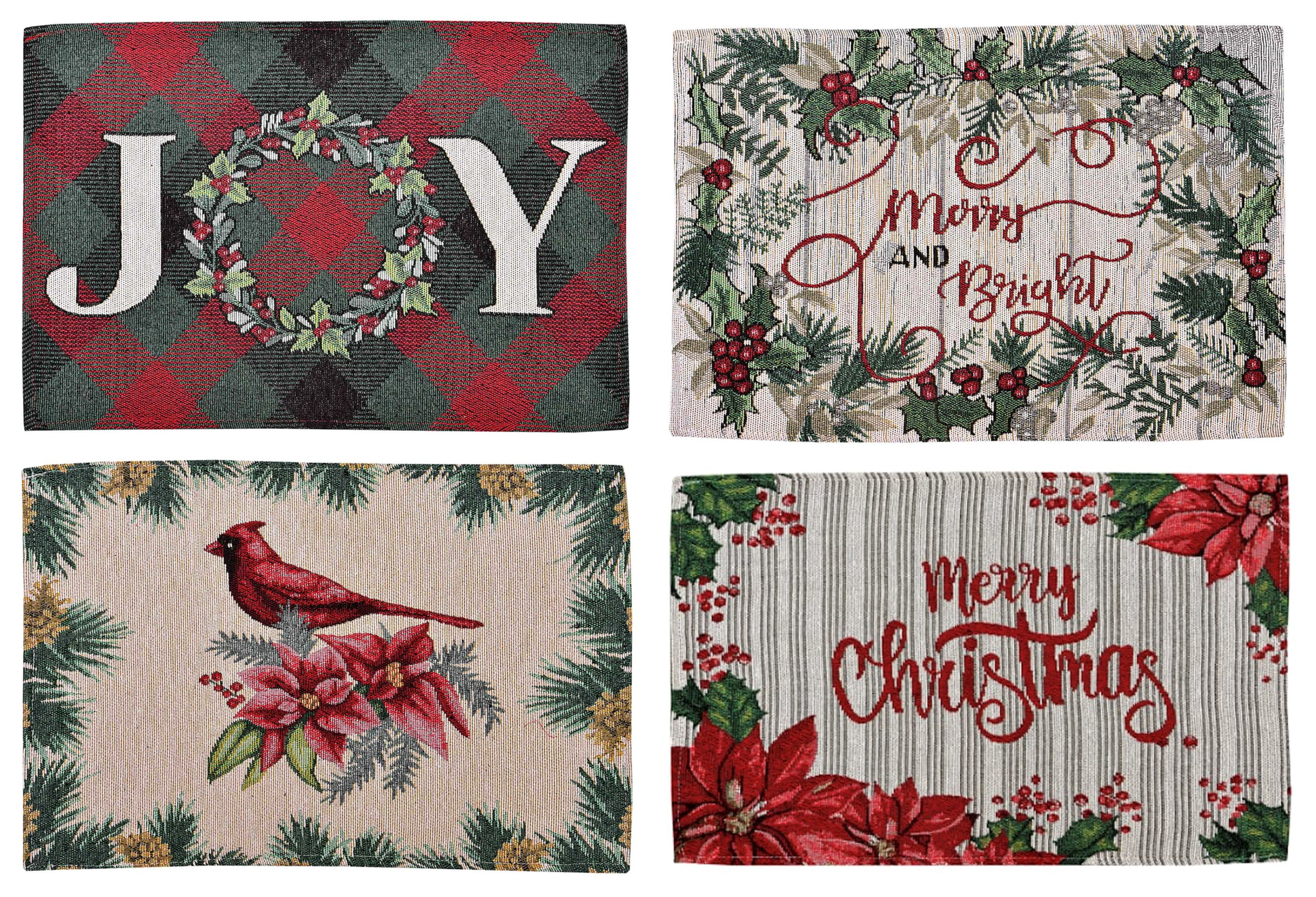 CHRISTMAS TAPESTRY PLACEMATS - Living Fashions
