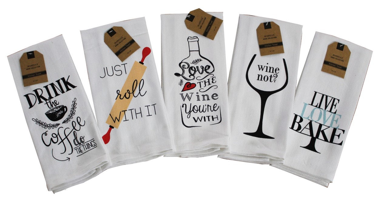 Kitchen Towels with Funny Sayings